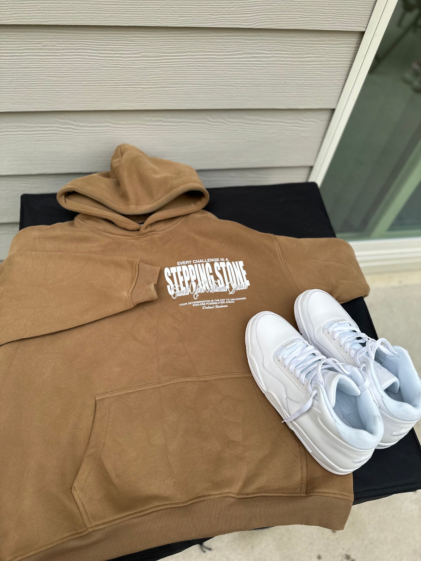 “Stepping Stone” Desert Fade Hoodie