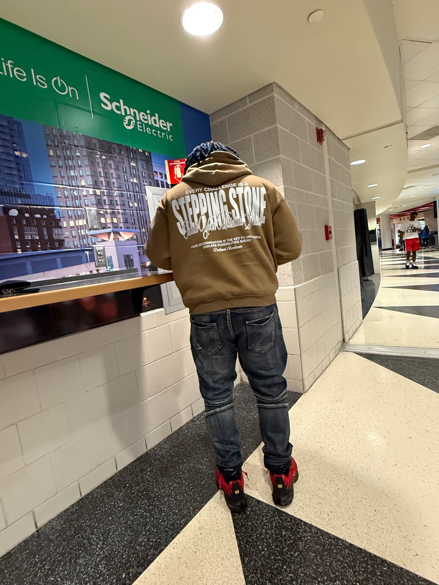 “Stepping Stone” Desert Fade Hoodie