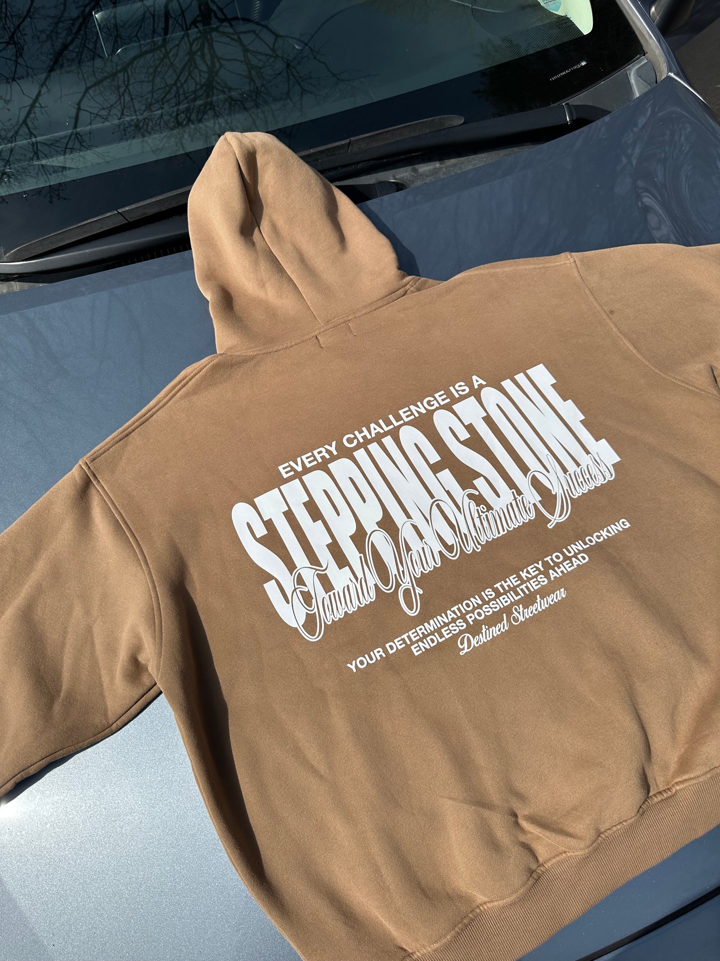 “Stepping Stone” Desert Fade Hoodie